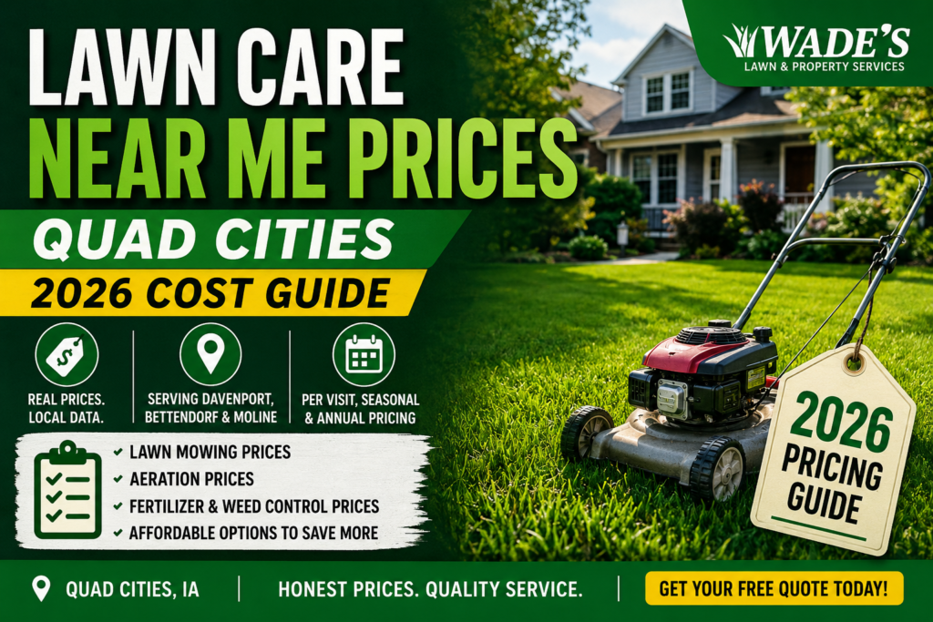 lawn care near me prices Wade property service llc