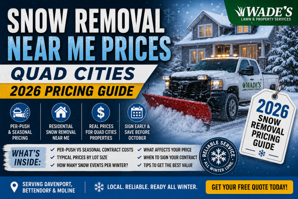 Snow Removal Near Me Prices Quad Cities: 2026 Guide