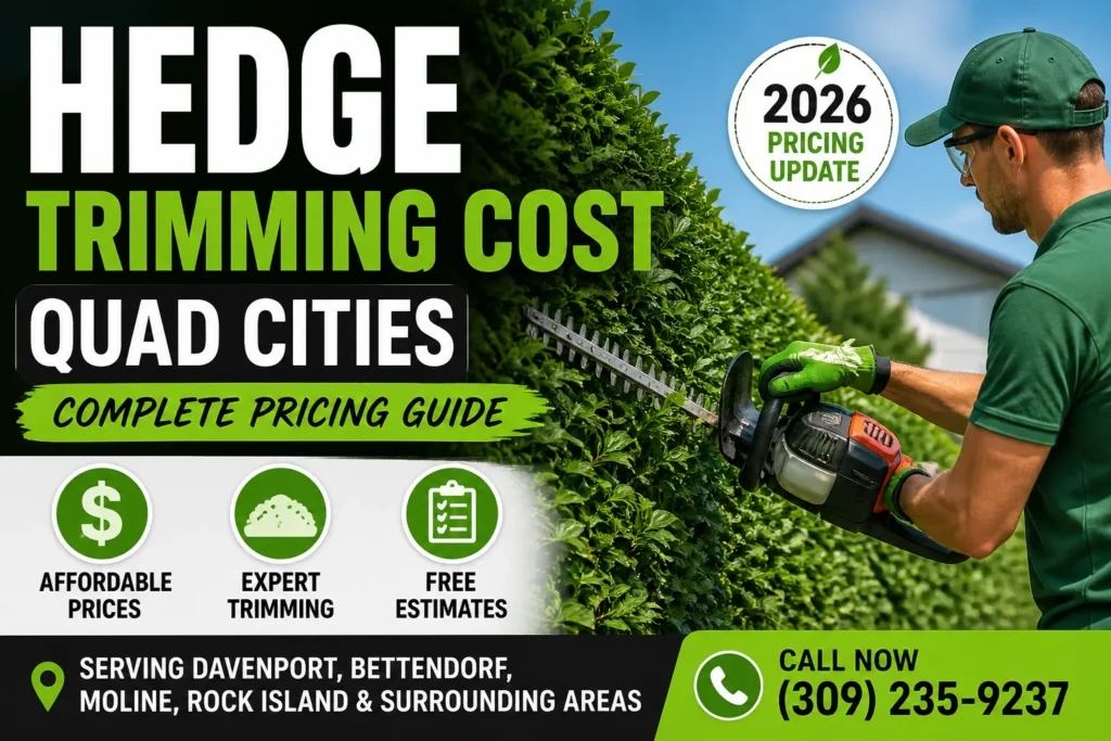 Hedge Trimming Cost Quad Cities