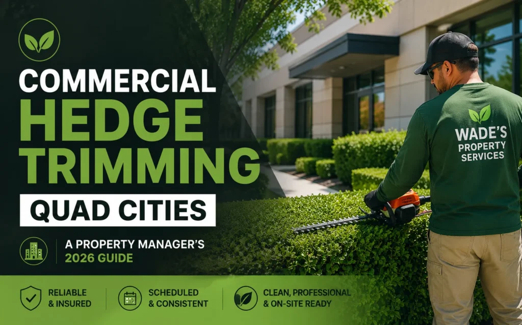 Commercial Hedge Trimming Quad Cities