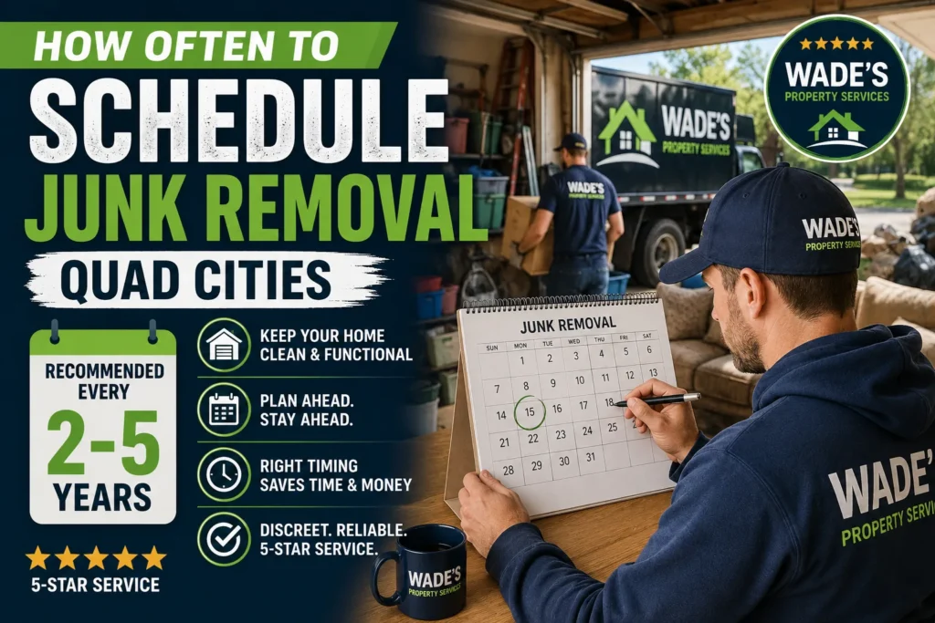 Best How Often to Schedule Junk Removal Quad Cities