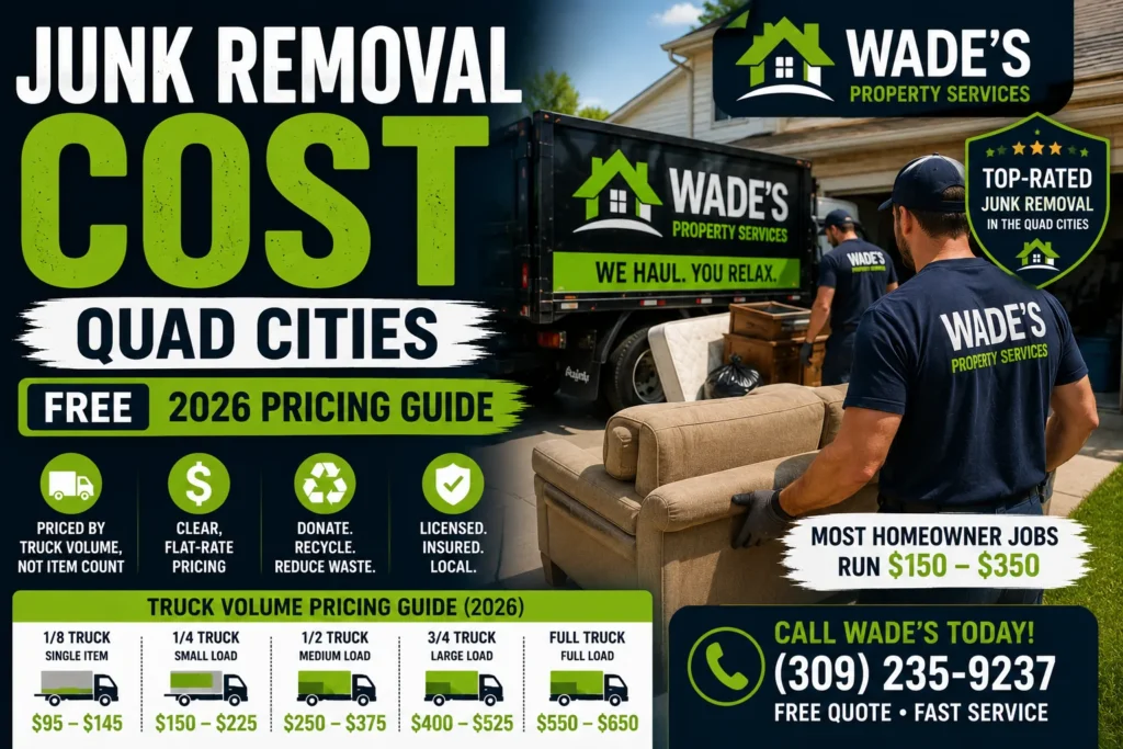 Junk Removal Cost Quad Cities