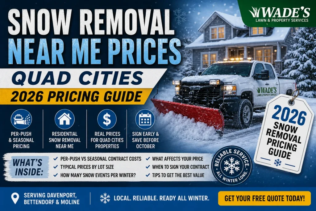 Snow Removal Near Me Prices Quad Cities